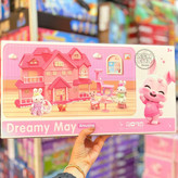 خانه خرگوش DREAMY BAY مدل 6679 با لوازم ریز و فیگورهای حیوانات؛ مناسب بازی تخیلی کودکان.