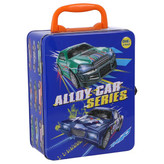 ست ماشین بازی مدل Alloy Car Series؛ مجموعه ۱۸ عددی ماشین فلزی دایکست در کیف سامسونتی جذاب مناسب هدیه.
