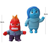 فیگور ۶ عددی انیمیشن بیرون و درون (Inside Out)؛ ست اسباببازی کلکسیونی شخصیتهای احساسات مناسب هدیه و دکور.