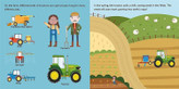 پک کتاب آموزشی اوریجینال انگلیسی و تراکتور چوبی مدل Tractors Learning Book؛ کتاب داستان همراه با اسباببازی چوبی تراکتور مناسب کودکان.