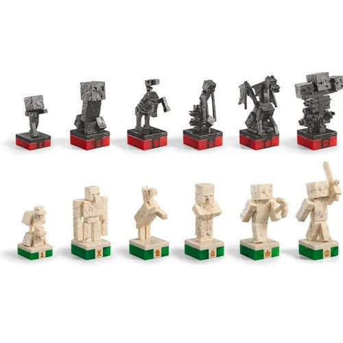 شطرنج طرح ماینکرفت اورجینال شرکتی مدل Minecraft Chess Set کد CTT657