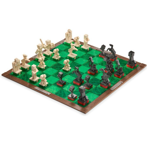 شطرنج طرح ماینکرفت اورجینال شرکتی مدل Minecraft Chess Set کد CTT657