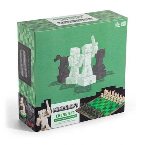 شطرنج طرح ماینکرفت اورجینال شرکتی مدل Minecraft Chess Set کد CTT657