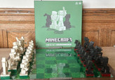 شطرنج طرح ماینکرفت اورجینال شرکتی مدل Minecraft Chess Set کد CTT657